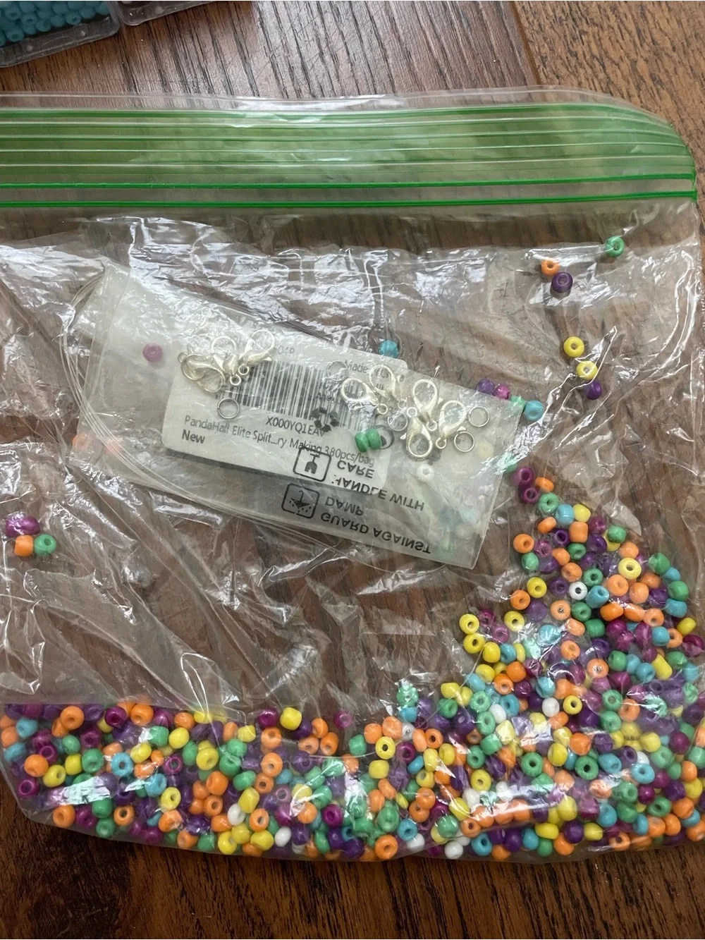 Assorted Multicolor Beads Craft Kit - & Assorted Beads